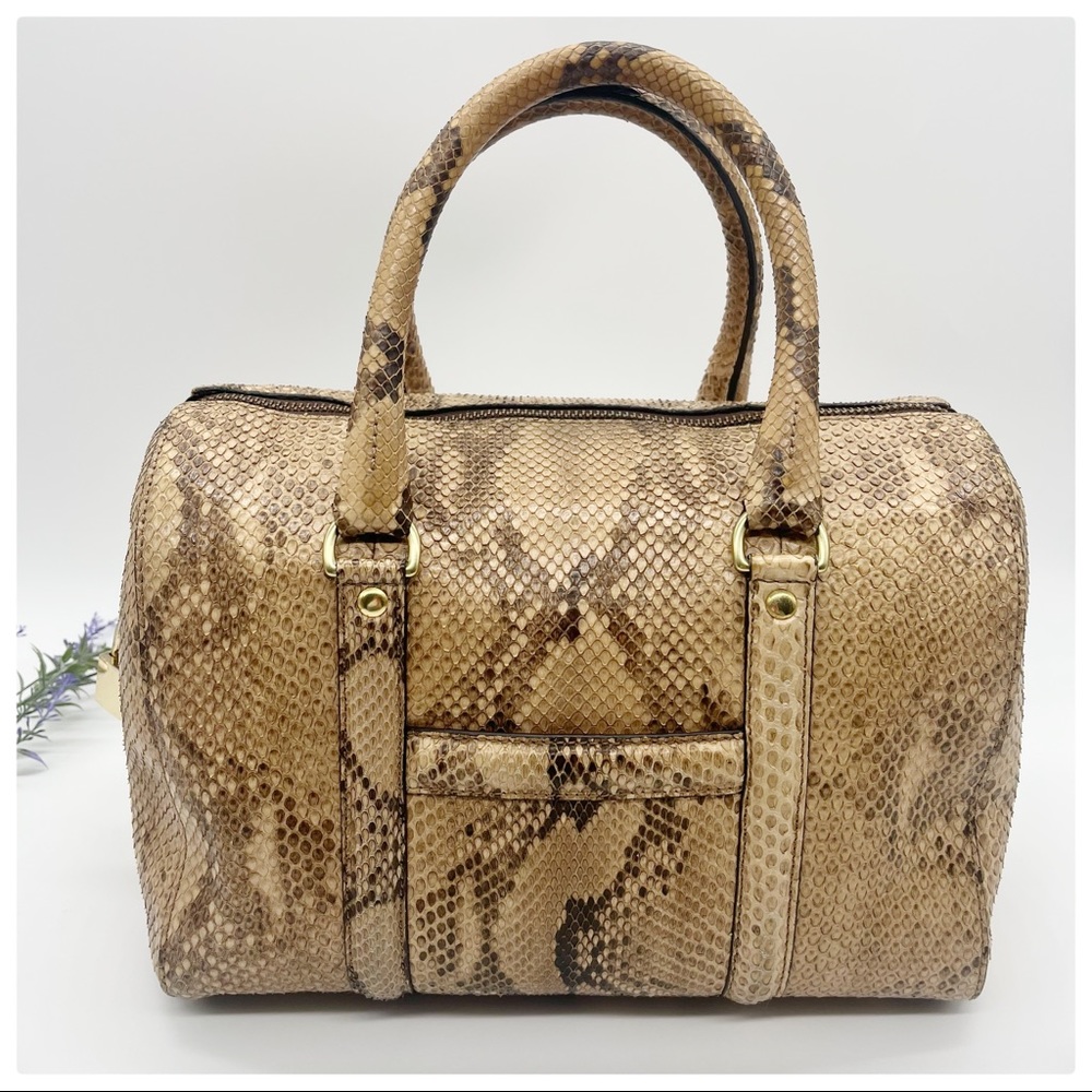 J&M Davidson Python Boston Bag - image 5
